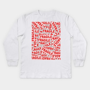 Fragile Kids Long Sleeve T-Shirt